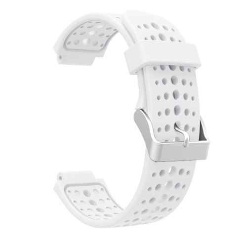 Générique Blanc Bracelet En Silicone Pour Garmin Forerunner 220 - Image 3
