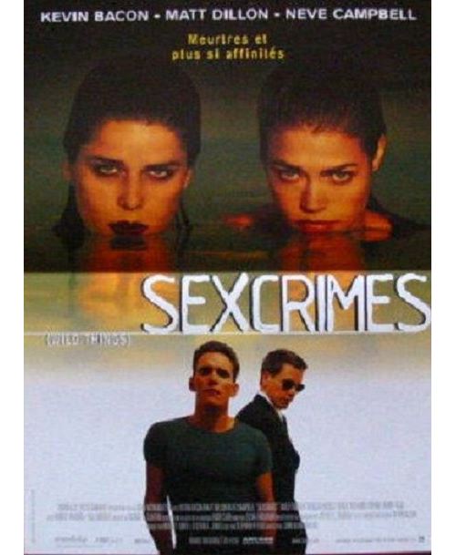 Sexcrimes AFFICHE CINEMA ORIGINALE