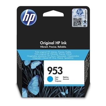 Cartouche d'encre 953 Cyan authentique (F6U12AE) - Pour HP OfficeJet Pro  8710/8715/8720 - Cartouche d'encre - Achat & prix