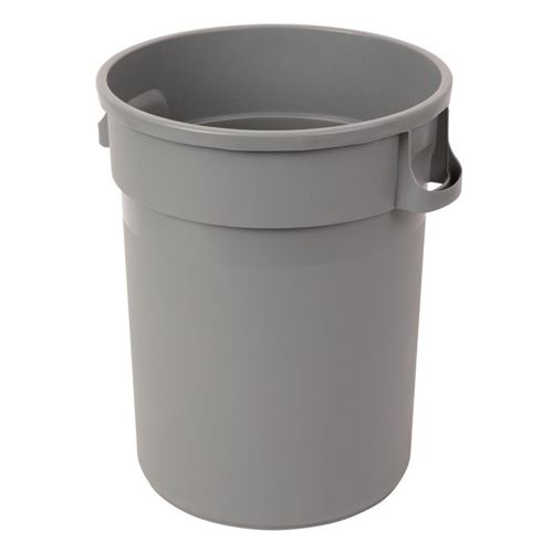 Poubelle plastique 120l - jantex - - plastique120 650x570x820mm
