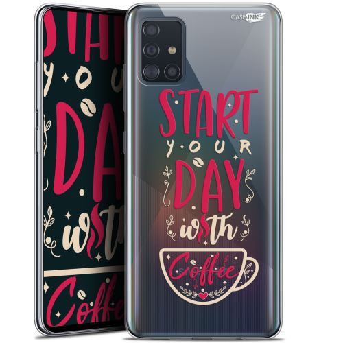Coque Gel Pour Samsung Galaxy A51 (A515) (6.5 ) Extra Fine - Start With Coffee
