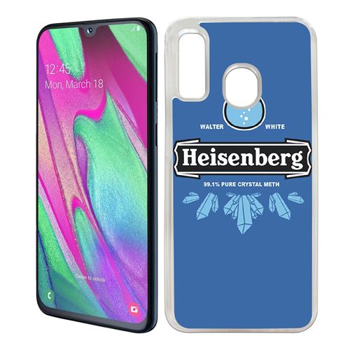 Coque pour Samsung Galaxy A40 -  Braeking Bad Heisenberg Logo
