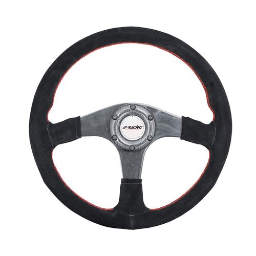 Simoni Racing volant sport WalterØ35 cm carbone noir Profondeur assiette noire