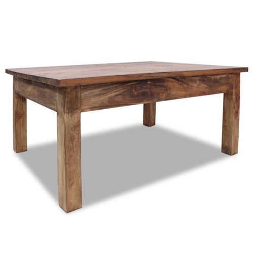 vidaXL Table basse Bois de récupération massif 98 x 73 x 45 cm