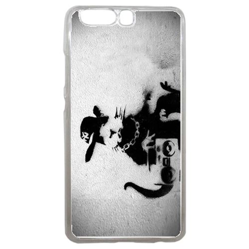 Coque Kangourou Hip Hop Compatible P10 Transparent