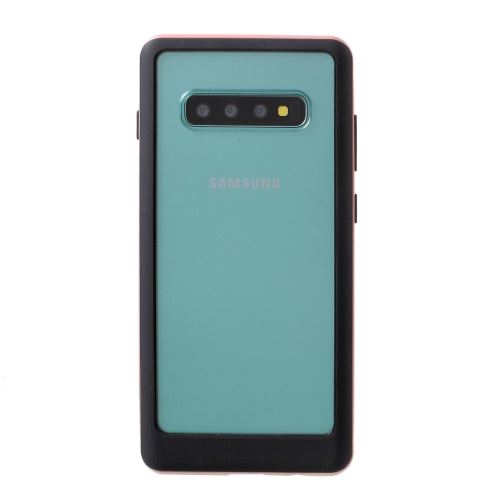 Coque en TPU hybride détachable or rose pour votre Samsung Galaxy S10