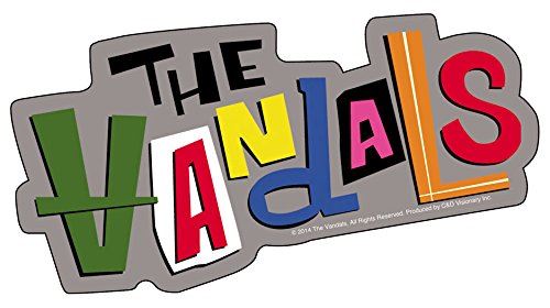 Autocollant CD Visionnaire The Vandals Logo