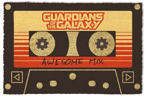 Les Gardiens De La Galaxie Paillasson Essuie-Pieds - Vol. 2, Awesome Mix Cassette (60x40 cm)