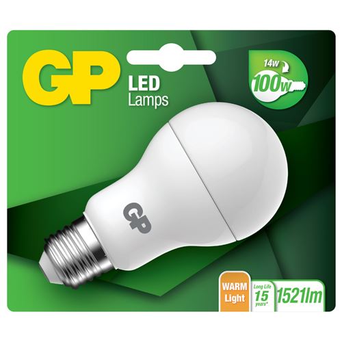 GP Eclairage GP Led Classique Bl 14w E27
