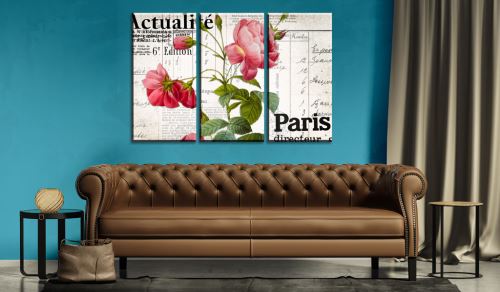 120x80 Tableau Vintage sublime Paris directeur