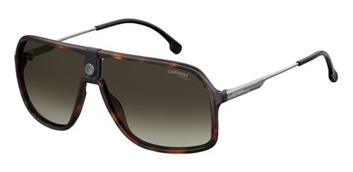 Carrera Eyewear lunettes de soleil 1019/S unisexe havanna/gris avec lentille marron