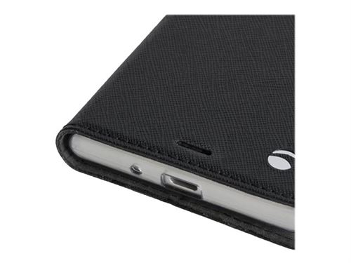 Krusell Malmö 4 Card FolioCase - Protection à rabat pour téléphone portable - noir - pour Sony XPERIA XZ1