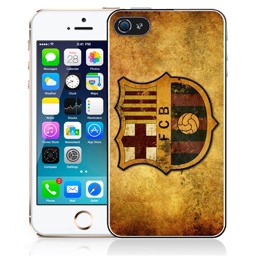 Coque pour iPhone 4/4S barcelone vintage football