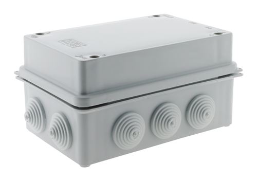 Zenitech Gris - Boîte Dérivation Ip54 À Visser 1/4 De Tour 175 X 110 X 83Mm - Image 3