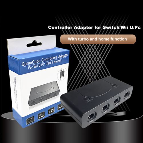 26 Sur 4 Ports Gc Adapter Usb Controleur Repandrai Commutateur Wii U Pc Wenaxibe115 Console De Jeux Portable Achat Prix Fnac