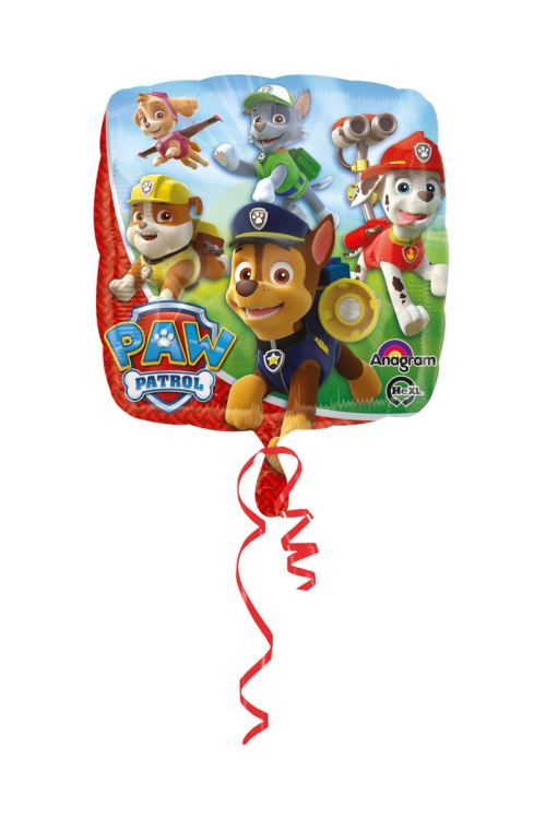 1 ballon alu paw patrol 43 cm