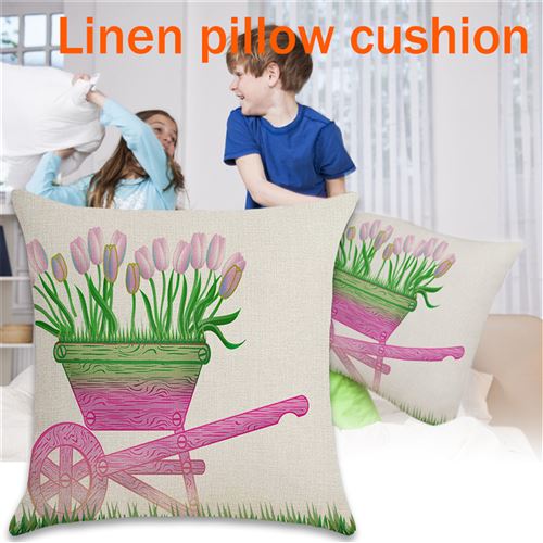 Taie 281 d'oreiller intérieure douce et créative romantique 45*45 CM - Multicolore