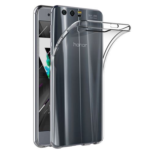 Coque Gel TPU Transparent pour HUAWEI HONOR 9 - Coque Housse Etui Protection Gel TPU Silicone Souple Ultra Mince Fine Slim Leger Phonillico®