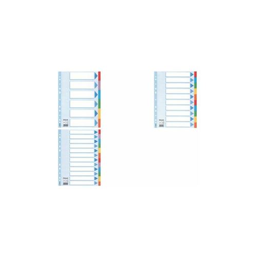 Esselte Intercalaires En Carton, Unis, A4, 10 Touches