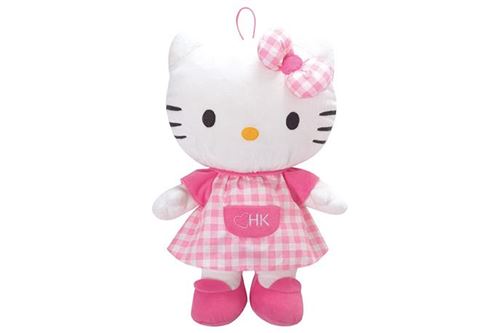 Peluche housse pyjama Hello Kitty