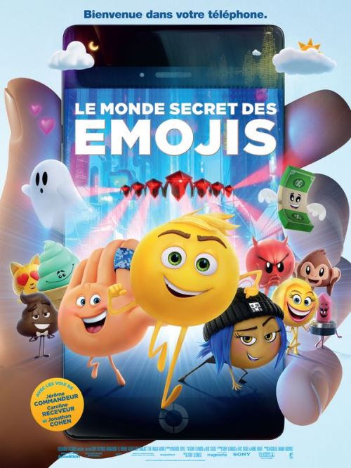 EMOJIS Le monde secret AFFICHE CINEMA ORIGINALE
