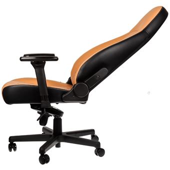 Siège Noblechairs Icon Cuir Noir et Orange