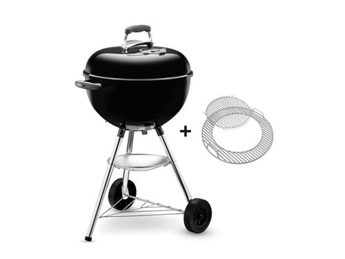 Barbecue à charbon Weber Bar B Kettle GBS 47 cm Noir Nouveau KIT WEBER spécial KIT 2016 Master Touch BLACK GBS