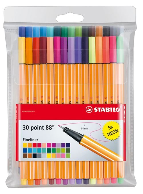 Stabilo Point 88 30 Sachets - Image 1