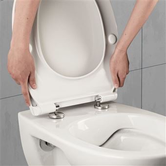 Siège WC pour des sièges de toilettes standard, à motif, Grand