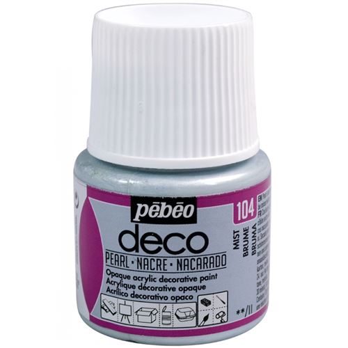 P&eacute;b&eacute;o 285104 D&eacute;co Acrylique 1 Flacon Brume Nacr&eacute;e 45 ml