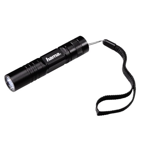 Hama Lampe de poche LED Regular R-98, noire
