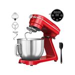 Chefree M500C - Robot de cuisine - Écran Tactile - 1800W - 7 L - 10 vitesses - Rouge