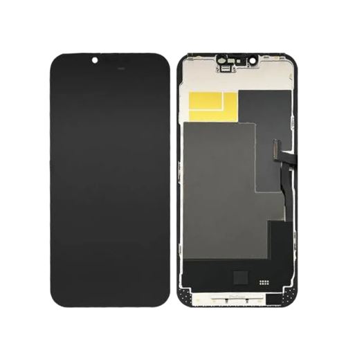 Ecran LCD et Vitre Soft Oled Noir pour iPhone 14 Pro (120Hz IC Removable)