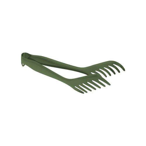 Non Communiqué Vert Pince À Spaghetti Kaki 24 Cm - Roger Orfèvre - Inox