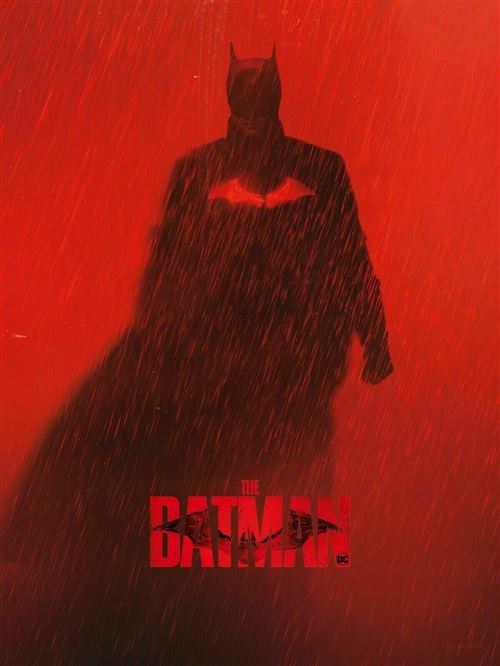 Affiche de Cinéma Originale - The Batman - 2022 - Dc Préventive - 120x160cm