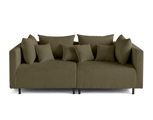 Lisa Design Vert Canapé Modulable 2 Places - Image 3