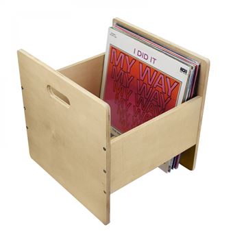 Boîte de rangement pour disques vinyle LP - stockez les disques vinyle LP  dans une caisse - 50 à 70 - Rangement CD / DVD - Achat & prix