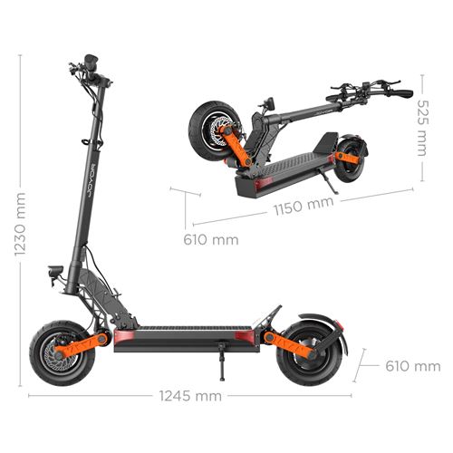 Scooter électrique Joyor S8-S 1200W 48V 26AH 90KM outil de