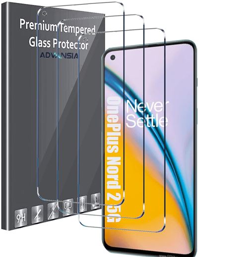 Advansia verre trempé pour OnePlus Nord 2 5G [X3] Pieces