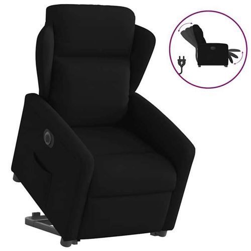 vidaXL - Fauteuil de relaxation électrique - Noir - Image 2