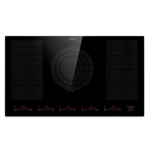 Masterzone 90 Flex Induktionskochfeld Einbau 5 Kochzonen 2 Flex-Zonen ThermoBoost Smart Flex Technology max. 12600 Watt