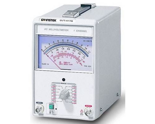 GW Instek 01VT417B00GS GVT-417B Millivoltmètre