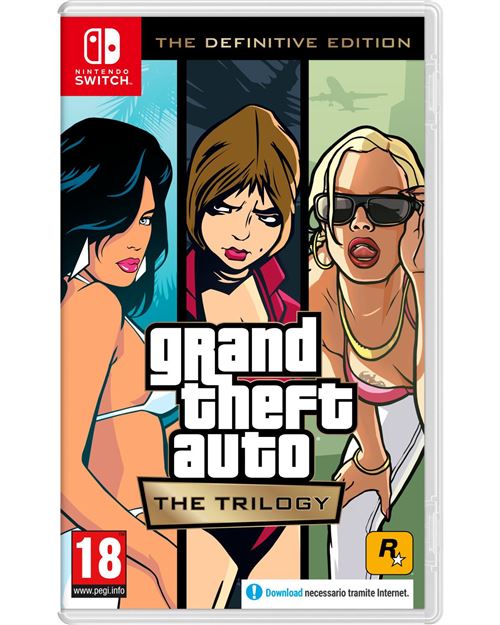 Nintendo Grand Theft Auto: The Trilogy - The Definitive Edition Définitif Multilingue Nintendo Switch