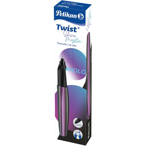 Pelikan Twist Stylo roller Shine Mystic, violet métallisé