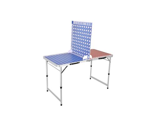 Non Communiqué Multicolore Table Bataille Navale 120Cm Pliable