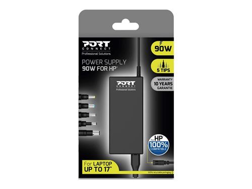 PORT Connect - Adaptateur secteur - CA 100-240 V - 90 watt - Royaume-Uni