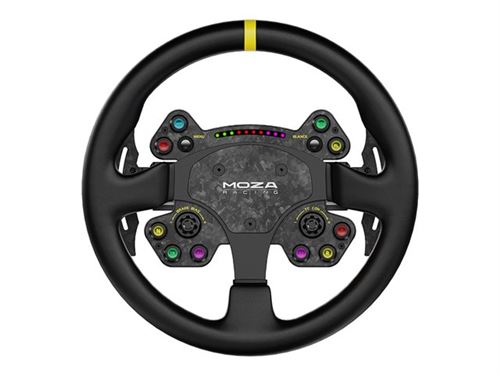 Moza Racing RS V2 - Volant - 10 boutons - filaire, sans fil - pour PC