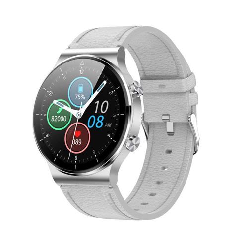 CHRONUS Montre Connect&eacute;e  M2 Pro IP68 &Eacute;tanche Appel-Gris- 