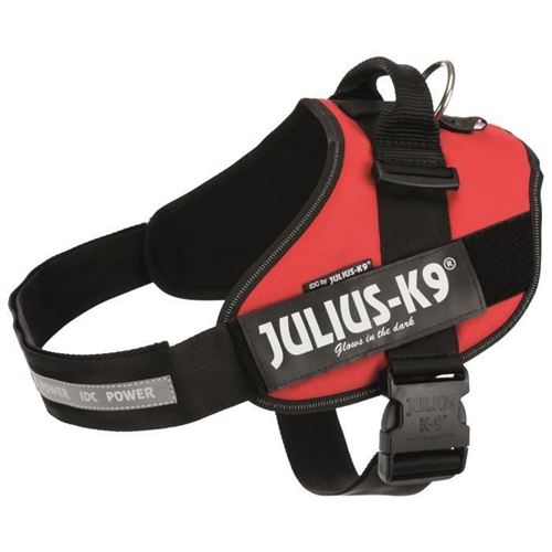 Harnais IDC POWER Julius K9 - ROUGE