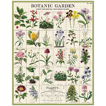 Puzzle LetterBox Cavallini Jardin botanique 1000 pièces 50 x 70 cm